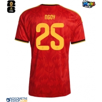 Moški Nogometni dresi Belgija Nathan Ngoy #25 Domači SP 2026 Kratek Rokav